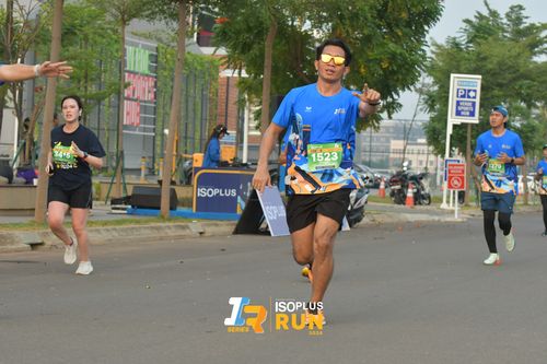 Race photo from ISOPlus Run 2024 Jakarta