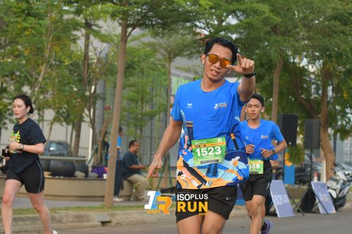 Race photo from ISOPlus Run 2024 Jakarta