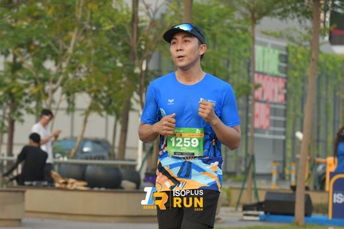 Race photo from ISOPlus Run 2024 Jakarta