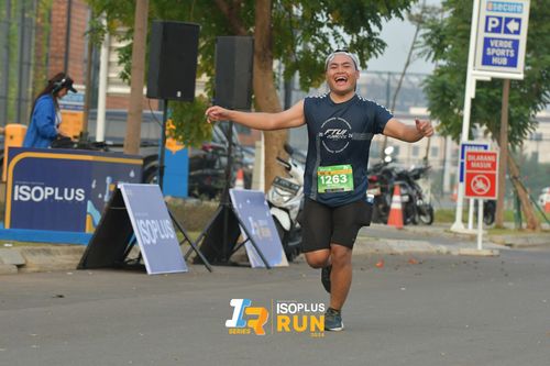 Race photo from ISOPlus Run 2024 Jakarta