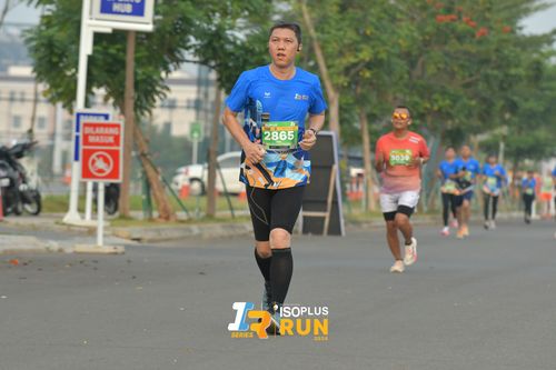Race photo from ISOPlus Run 2024 Jakarta