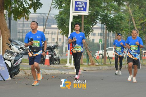 Race photo from ISOPlus Run 2024 Jakarta