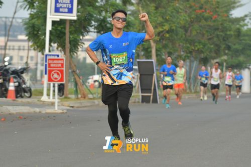 Race photo from ISOPlus Run 2024 Jakarta
