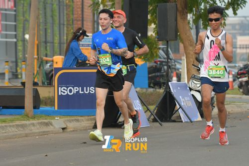 Race photo from ISOPlus Run 2024 Jakarta