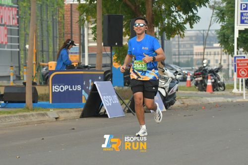 Race photo from ISOPlus Run 2024 Jakarta