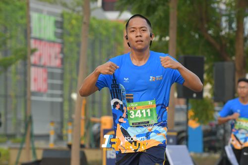 Race photo from ISOPlus Run 2024 Jakarta