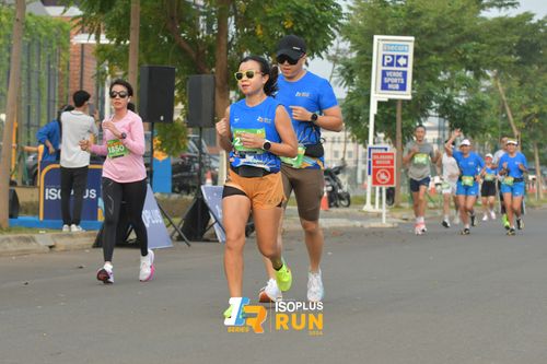 Race photo from ISOPlus Run 2024 Jakarta