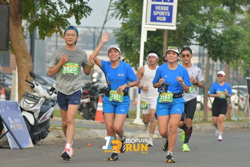 Race photo from ISOPlus Run 2024 Jakarta
