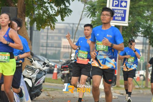 Race photo from ISOPlus Run 2024 Jakarta