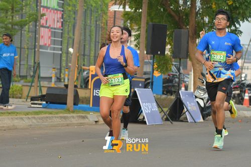 Race photo from ISOPlus Run 2024 Jakarta