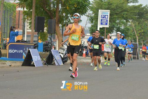 Race photo from ISOPlus Run 2024 Jakarta
