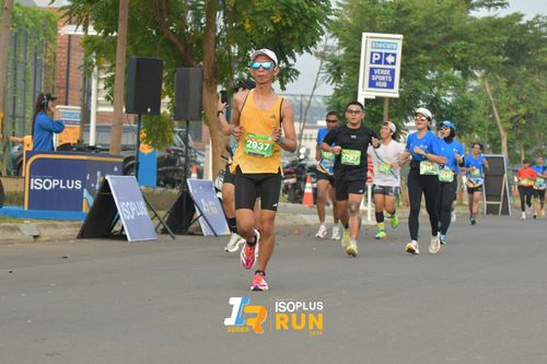Race photo from ISOPlus Run 2024 Jakarta