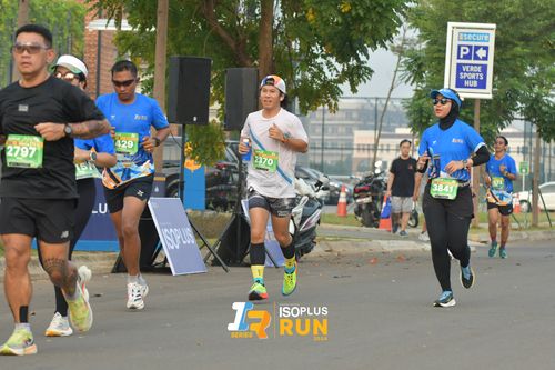 Race photo from ISOPlus Run 2024 Jakarta