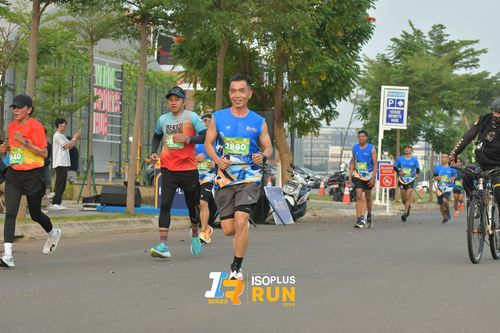 Race photo from ISOPlus Run 2024 Jakarta