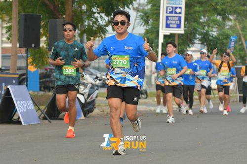 Race photo from ISOPlus Run 2024 Jakarta