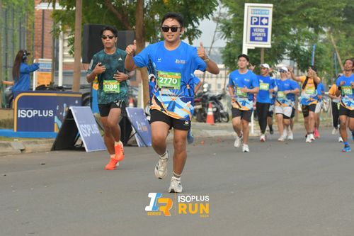 Race photo from ISOPlus Run 2024 Jakarta