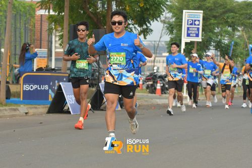 Race photo from ISOPlus Run 2024 Jakarta