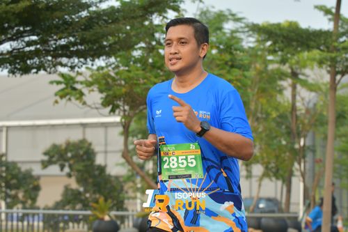 Race photo from ISOPlus Run 2024 Jakarta
