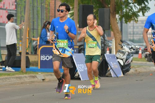 Race photo from ISOPlus Run 2024 Jakarta