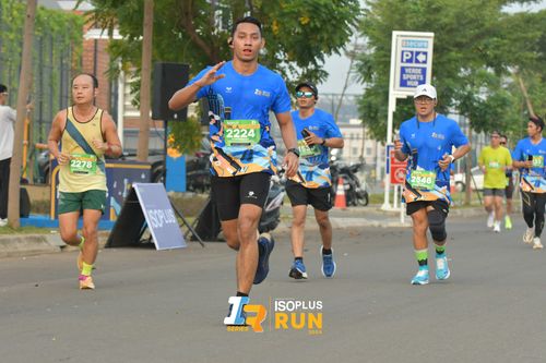 Race photo from ISOPlus Run 2024 Jakarta