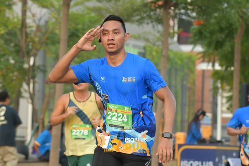 Race photo from ISOPlus Run 2024 Jakarta