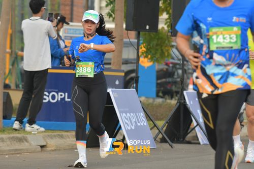 Race photo from ISOPlus Run 2024 Jakarta