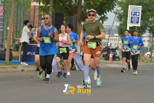 Race photo from ISOPlus Run 2024 Jakarta