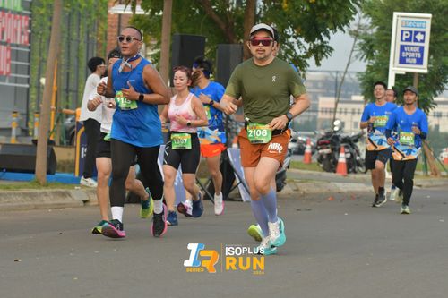 Race photo from ISOPlus Run 2024 Jakarta