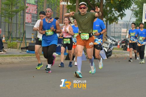 Race photo from ISOPlus Run 2024 Jakarta