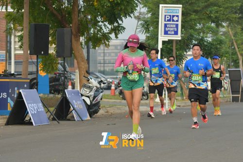 Race photo from ISOPlus Run 2024 Jakarta