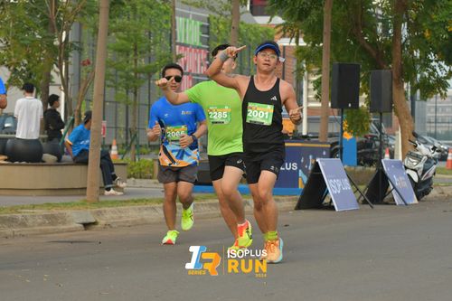 Race photo from ISOPlus Run 2024 Jakarta