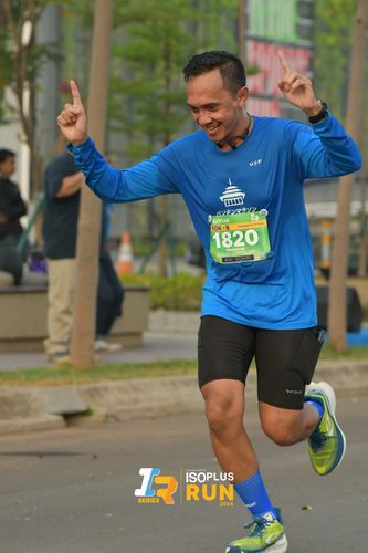 Race photo from ISOPlus Run 2024 Jakarta