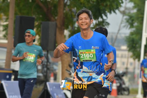 Race photo from ISOPlus Run 2024 Jakarta