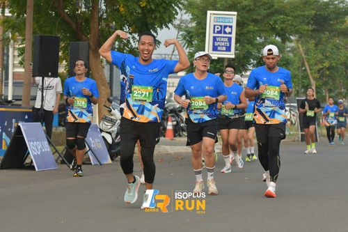 Race photo from ISOPlus Run 2024 Jakarta