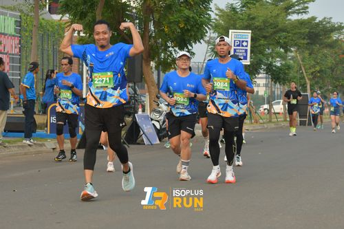 Race photo from ISOPlus Run 2024 Jakarta
