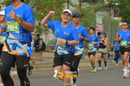 Race photo from ISOPlus Run 2024 Jakarta