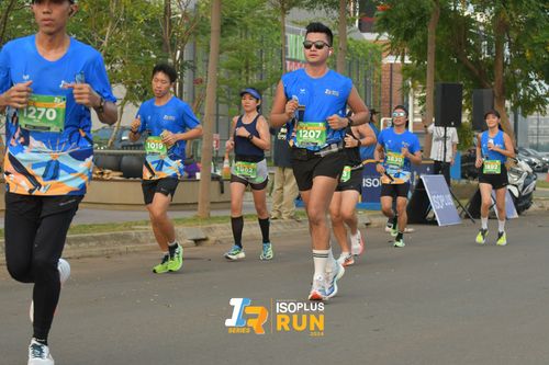 Race photo from ISOPlus Run 2024 Jakarta
