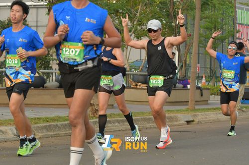 Race photo from ISOPlus Run 2024 Jakarta