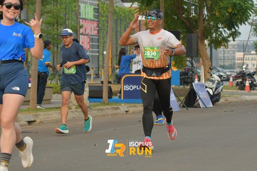 Race photo from ISOPlus Run 2024 Jakarta
