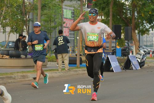 Race photo from ISOPlus Run 2024 Jakarta