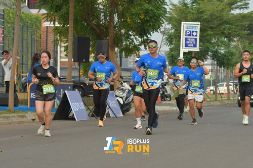 Race photo from ISOPlus Run 2024 Jakarta