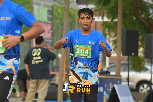 Race photo from ISOPlus Run 2024 Jakarta