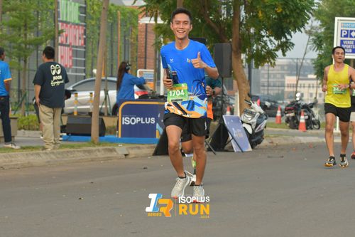Race photo from ISOPlus Run 2024 Jakarta