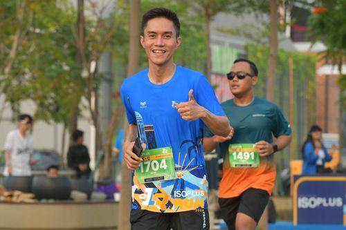 Race photo from ISOPlus Run 2024 Jakarta