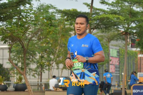 Race photo from ISOPlus Run 2024 Jakarta