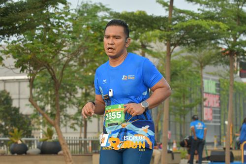 Race photo from ISOPlus Run 2024 Jakarta