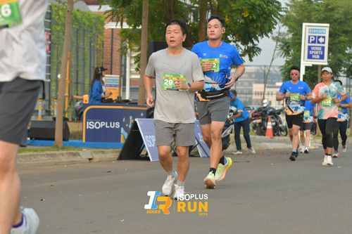 Race photo from ISOPlus Run 2024 Jakarta