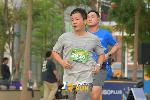 Race photo from ISOPlus Run 2024 Jakarta