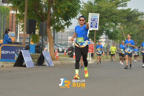 Race photo from ISOPlus Run 2024 Jakarta