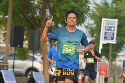 Race photo from ISOPlus Run 2024 Jakarta